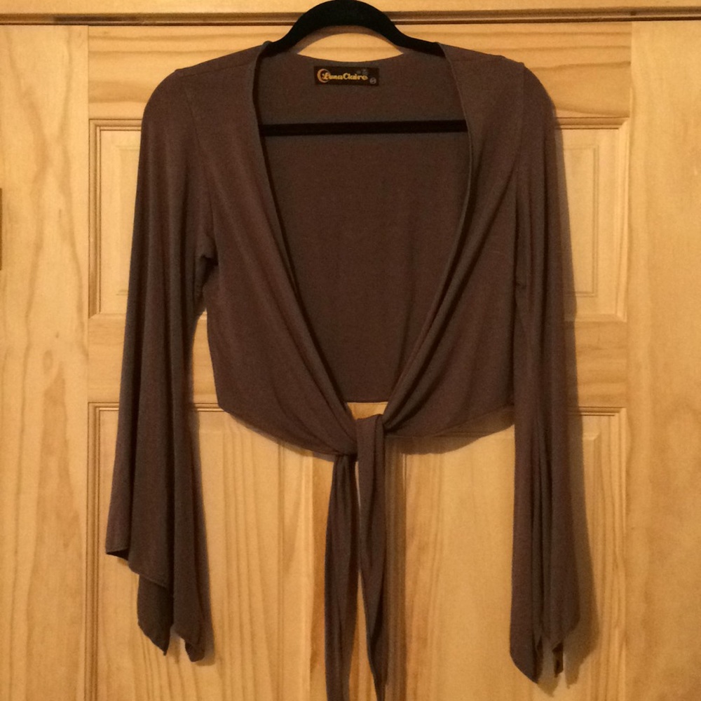 Crop wrap Top